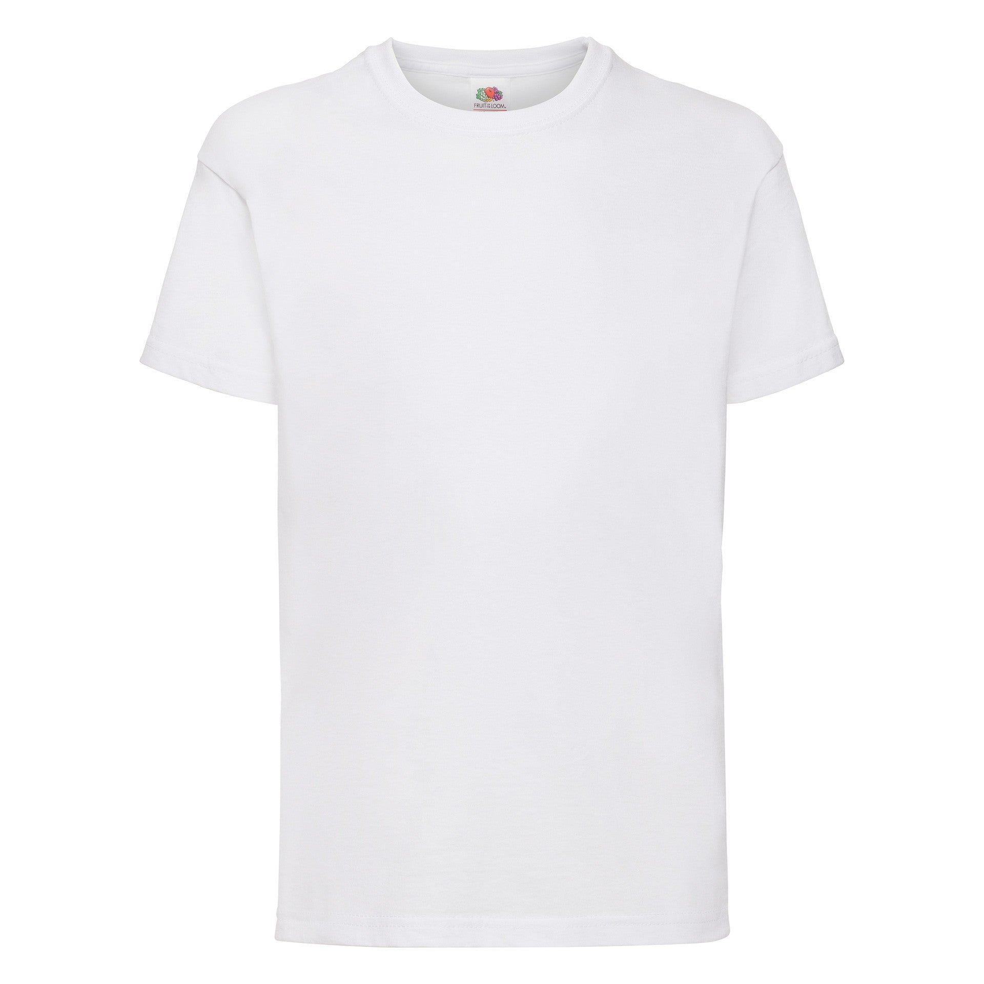 Tricou Fruit Of The Loom Valueweight Copil Alb
