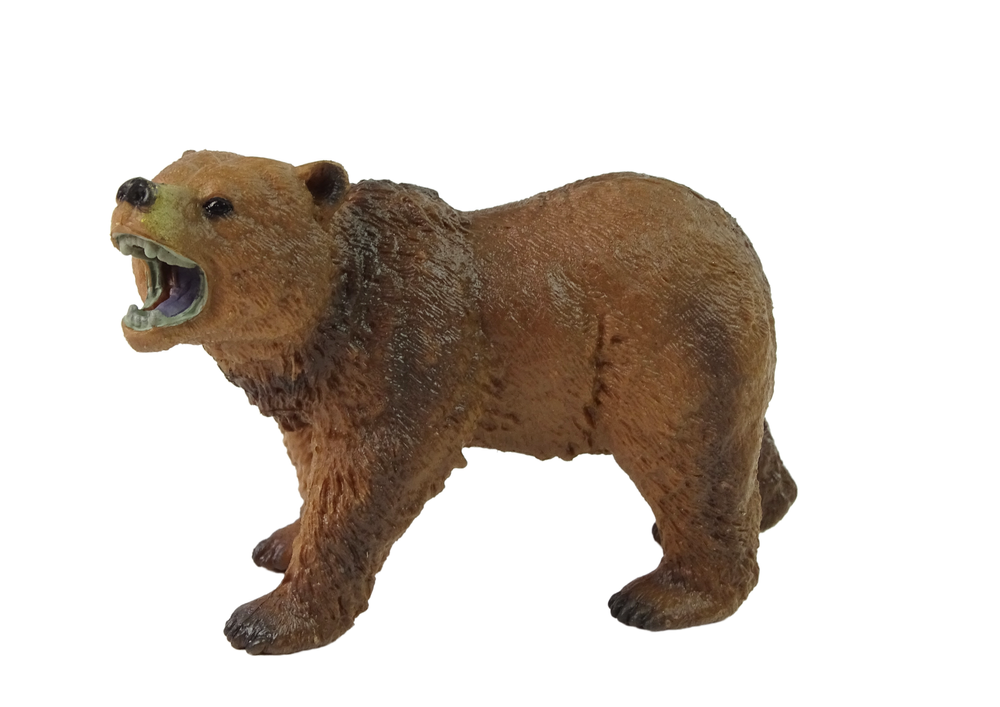 Collector's Figurine Brown Bear Animals Of The World