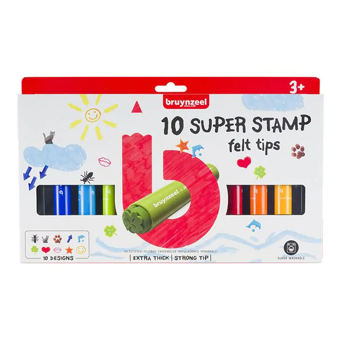 Bruynzeel Bruynzeel химикалки за печати 10 бр