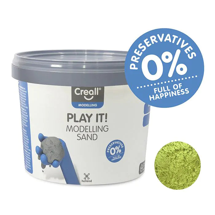 Creall Creall Пясък за моделиране жълт 750гр