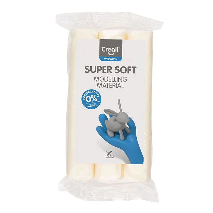 Creall Creall Super Soft Clay Block White 500гр
