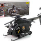 Military Helicopter Wings Lights Battery Operated
