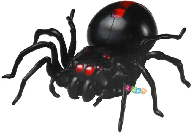 Creative Saltwater Powered Spider Kit Diy Black