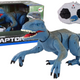 Remote-controlled Dinosaur Velociraptor Sound Roaring Blue