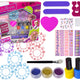 Large Nail Painting Set Nail Lacquers Stickers Separators