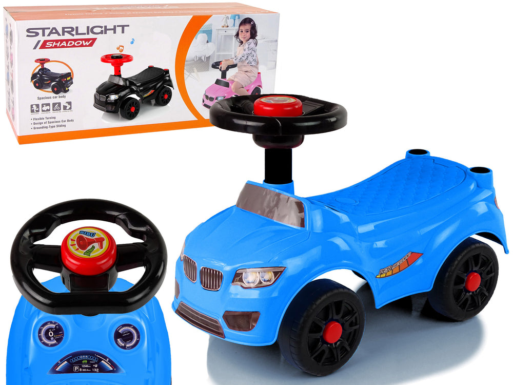 Car Rider Qx-3399-2 Horn Blue