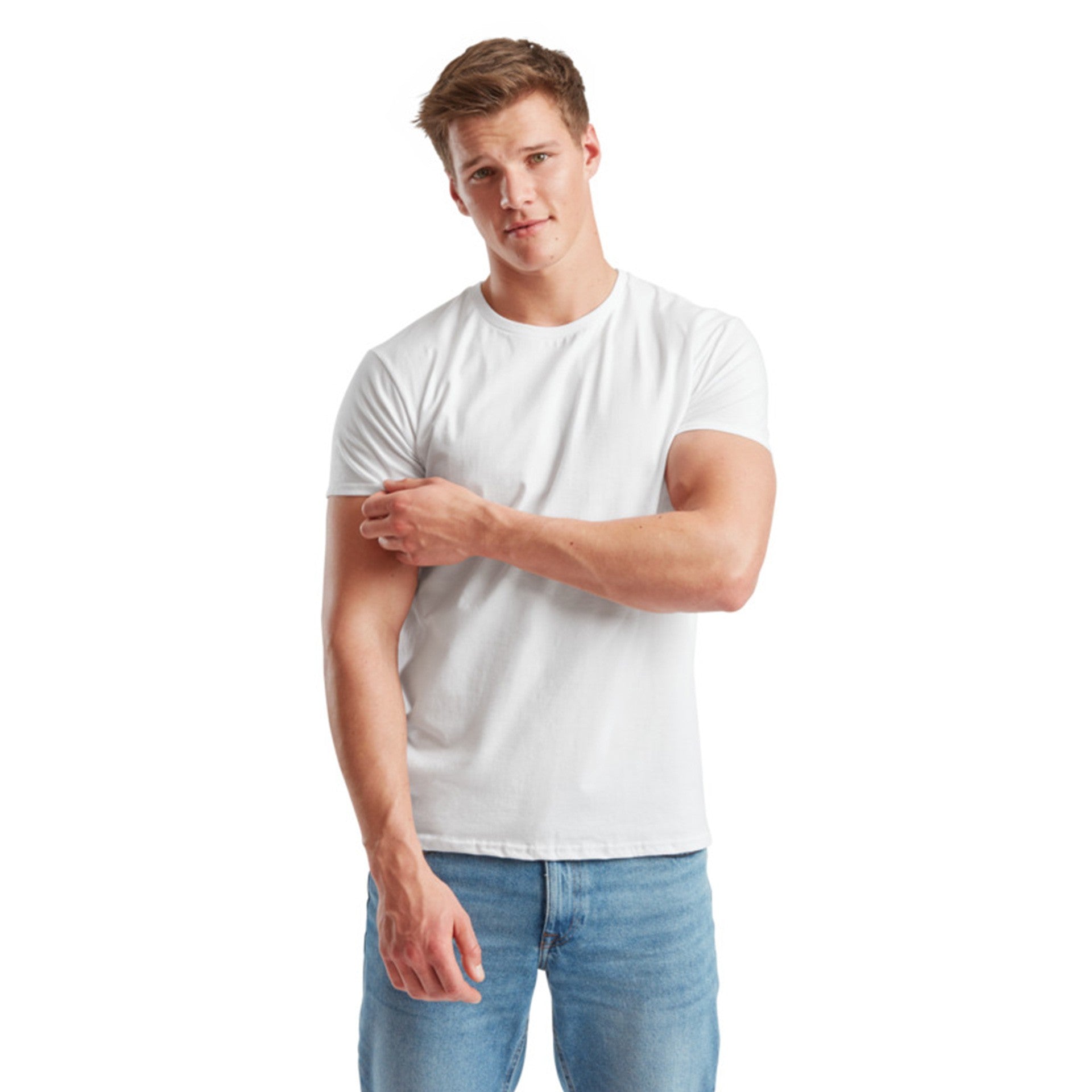 Camiseta Fruit Of The Loom Iconic 150 T Blanco