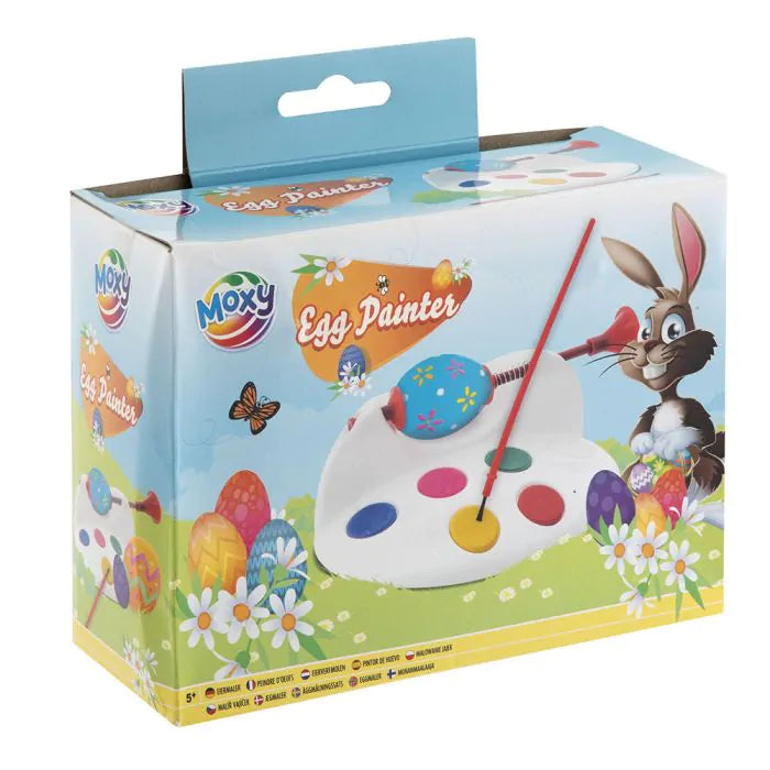 Egg Dyeing Machine With Paint And Brush