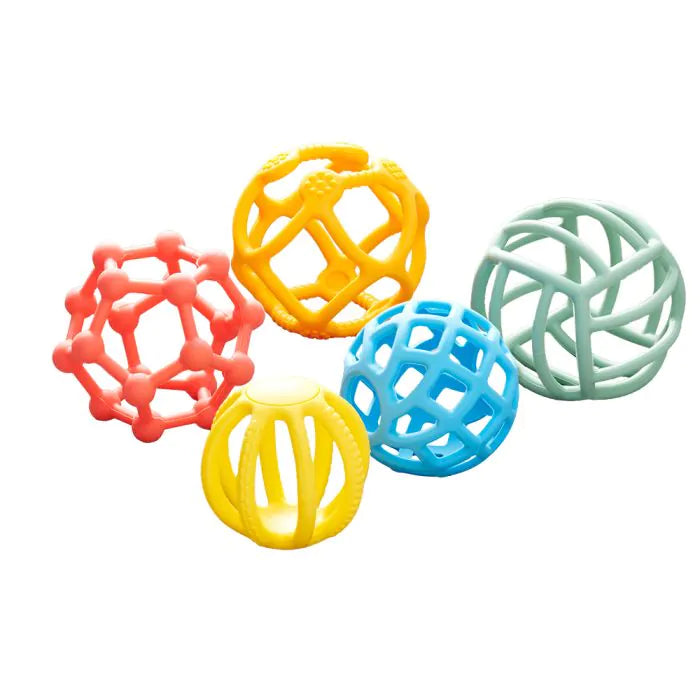 Tickit Silisoft Flexi Ballen (regenboog)