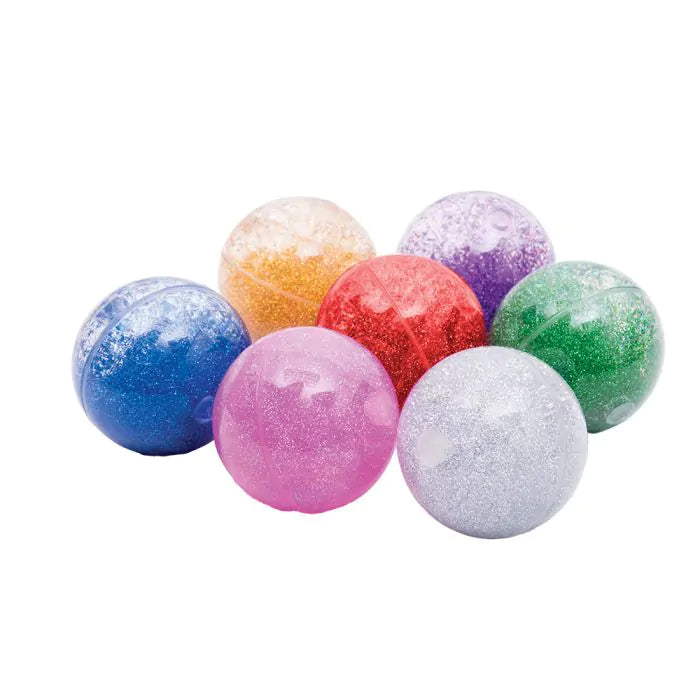 Tickit Sensory Rainbow Glitter Balls