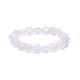 Bratara Cuart Rose Elastice Inimi --pachet De 2 Buc - 10mm