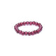 Ring Garnet Elastic --package Of 4 Pcs - 3mm