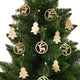 Christmas Wooden Christmas Tree Bomb Reindeer Christmas Tree Ornament