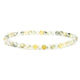 Гривна Prehnite Facet Cut Elastic --пакет от 2 бр. - 0,4 см