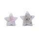 Stervormige agaat met kristallisatie --verpakking van 2 stuks - ±4-6cm