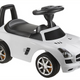 Mercedes-benz Sls Amg alb - mașină pentru copii care se împinge
