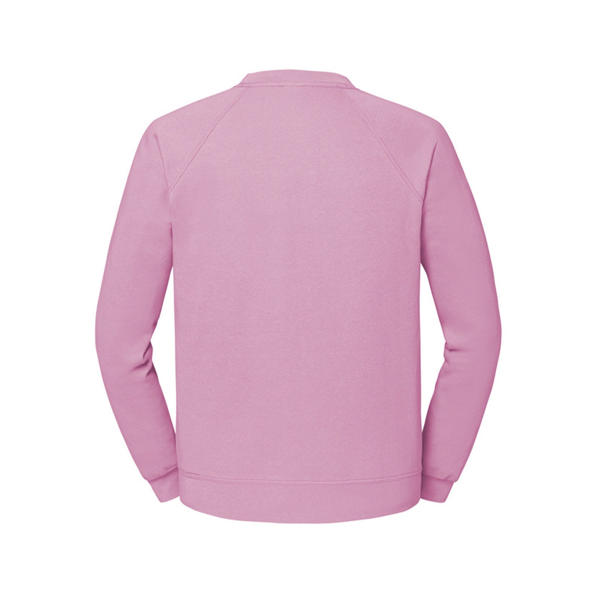 Felpa Fruit Of The Loom Classic Raglan Adulto Rosa Claro