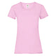 Тениска Fruit Of The Loom Valueweight Ladies Rosa Claro