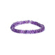 Гривна Amethyst Facet Aa Качествен ластик - 0,6 см
