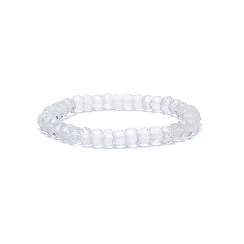 Armband Bergkristal Facet Aa Kwaliteit Elastiek - 0.8 Cm