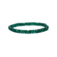 Гривна Aventurine Facet Aa Качествен ластик - 0,6 см