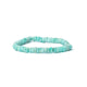 Гривна Amazonite Facet Aa Качествен ластик -- 06 Cm - 0,6 Cm