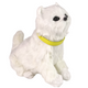 Interactive Plush Kitty Soft Fur Stroke Its Head And Learn Its Functions