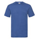 Тениска Fruit Of The Loom Valueweight Adult Royal Jaspeado