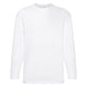 Тениска Fruit Of The Loom Valueweight Blanco с дълъг ръкав