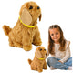 Interactive Plush Dog Soft Fur Cocker Spaniel Breed Stroke Its Head And Learn Its Functions
