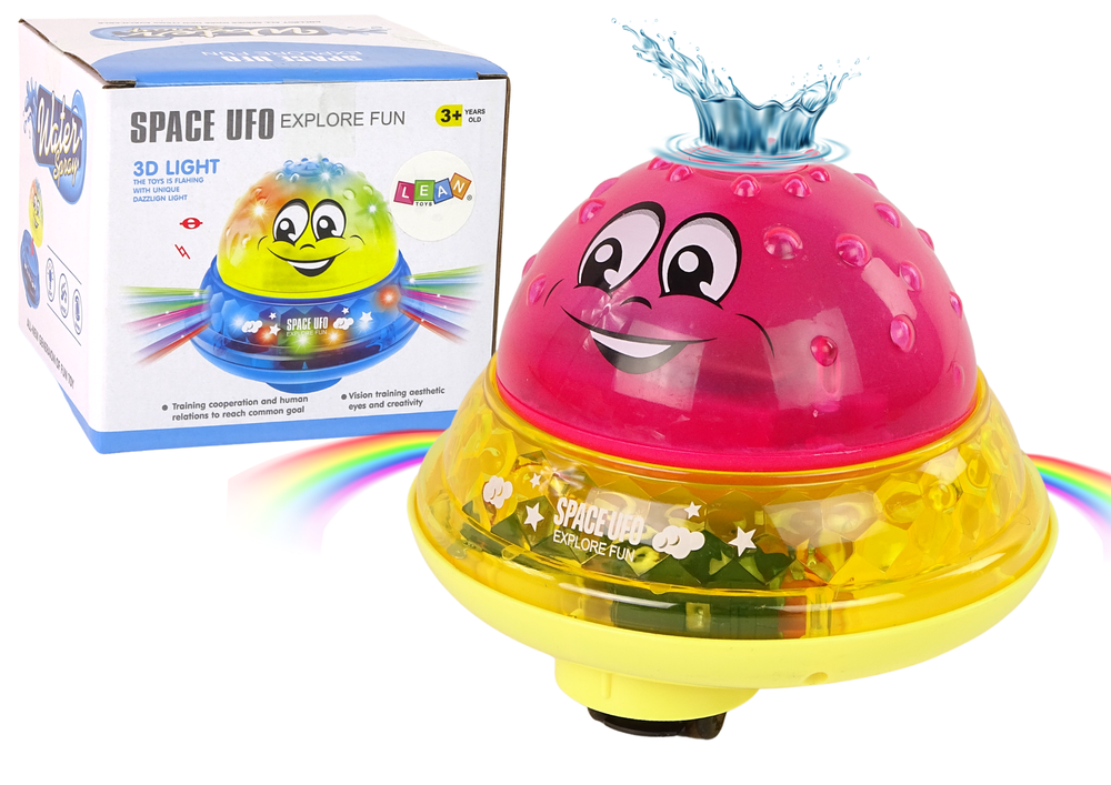 Water Ball Ufo Diodes Happy Music Pink