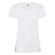 Тениска Fruit Of The Loom Valueweight Ladies Blanco