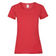 Тениска Fruit Of The Loom Valueweight Ladies Rojo
