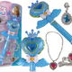 Magical Fairy Tale Princesses Set Interactive Wand Light Sound Star Projector Function