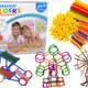 Building Blocks Construction Sticks Straws Set