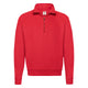 Sweatshirt Fruit Of The Loom Klassieke Rojo met ritssluiting aan de hals