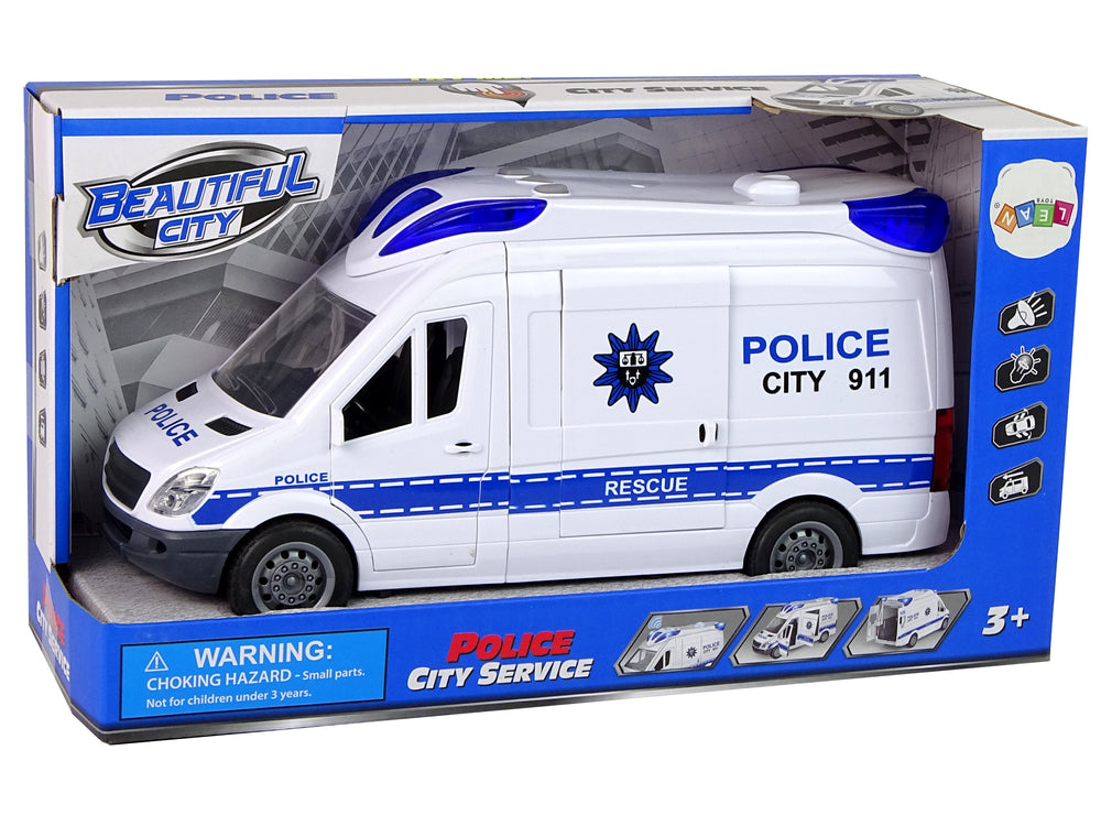 Interactive Police Radio Car Light And Sound Effects ! Opening Doors