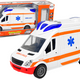 Interactive Ambulance + Stretcher Light And Sound Effects ! Opening Doors