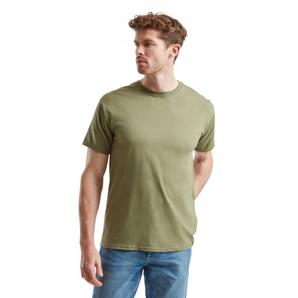 T-Shirt Fruit Of The Loom Valueweight Adult Classic Olive