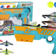 Large Aircraft And Ball Launcher Gun Aircraft Gun 2in1