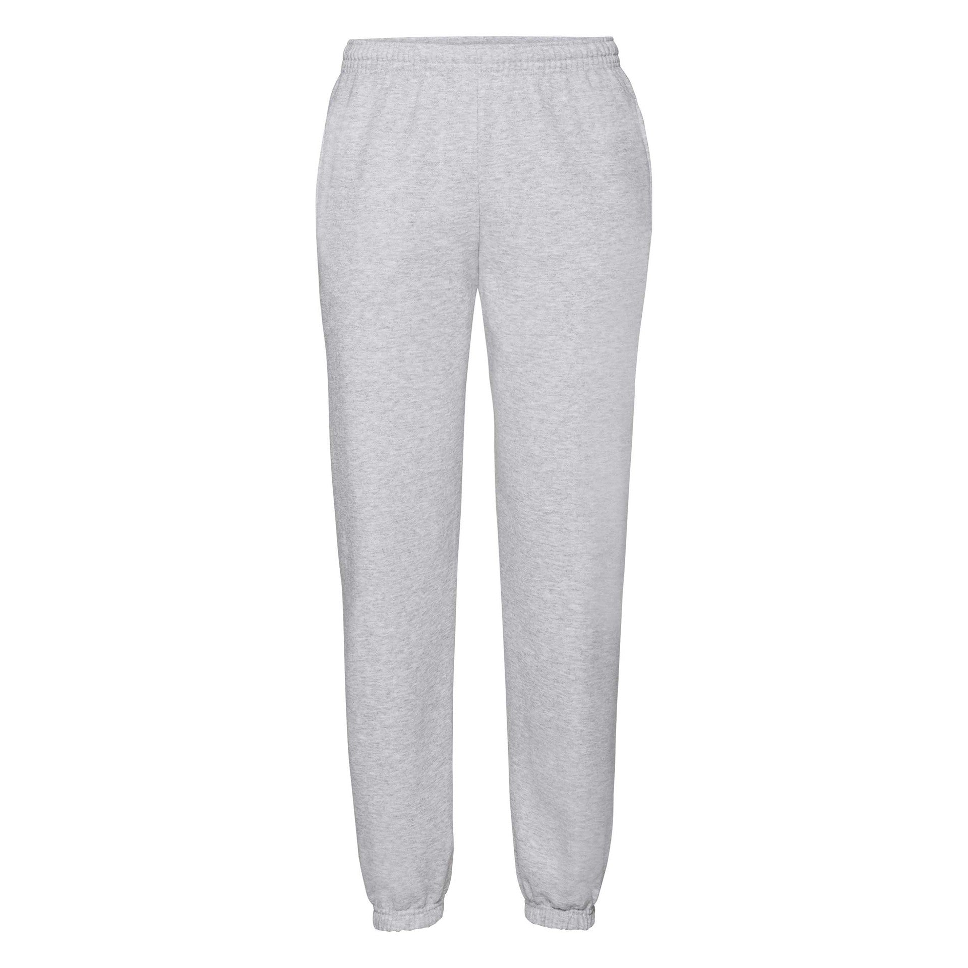 Joggers Fruit Of The Loom Klassieke joggingbroek met elastische manchetten, volwassen grijs
