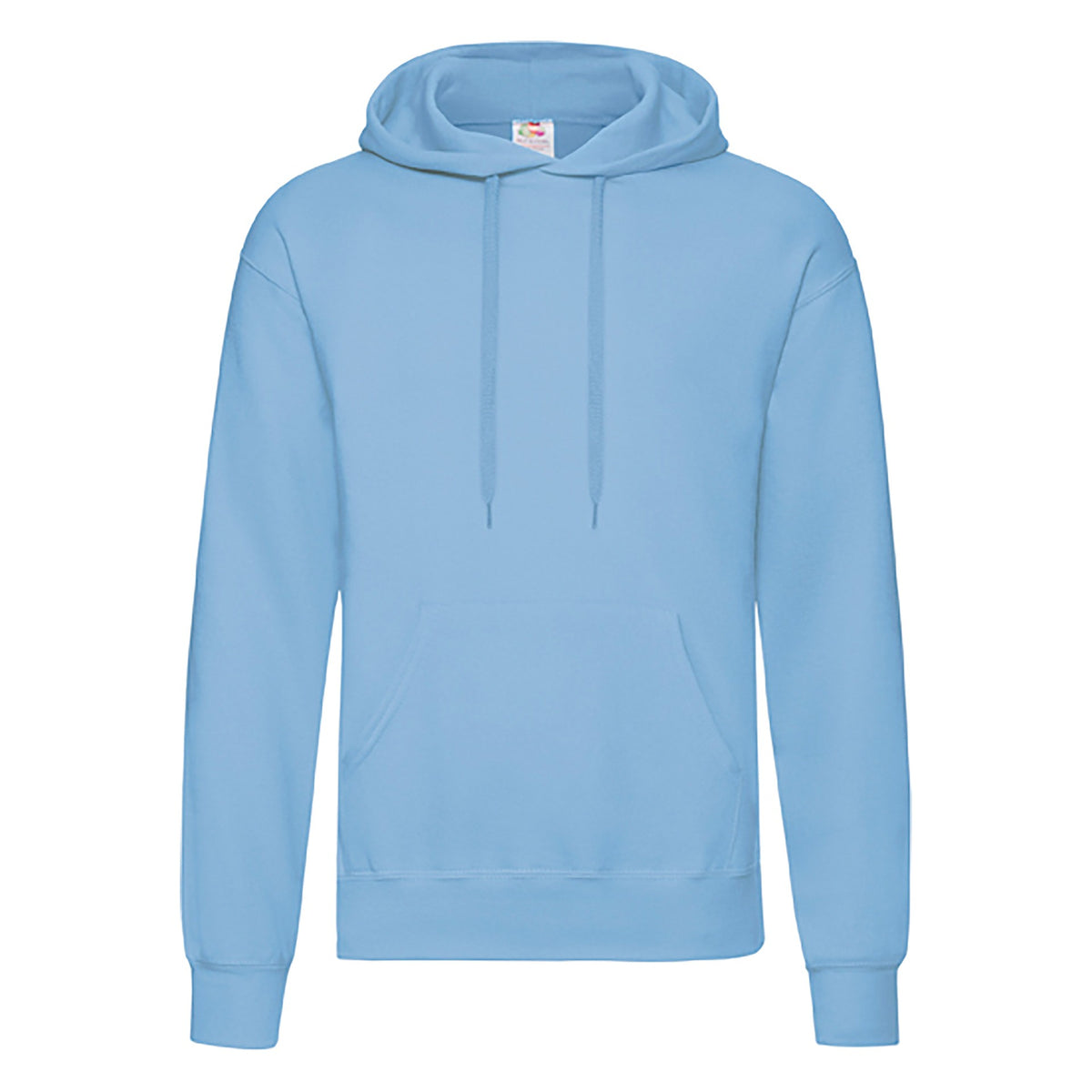 Felpa Fruit Of The Loom Classic Con Cappuccio Adulto Azul Cielo