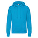 Суичър Fruit Of The Loom Classic с качулка за възрастни Azul Azure