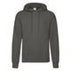 Sweatshirt Fruit Of The Loom Classic Hooded Adult Grafito