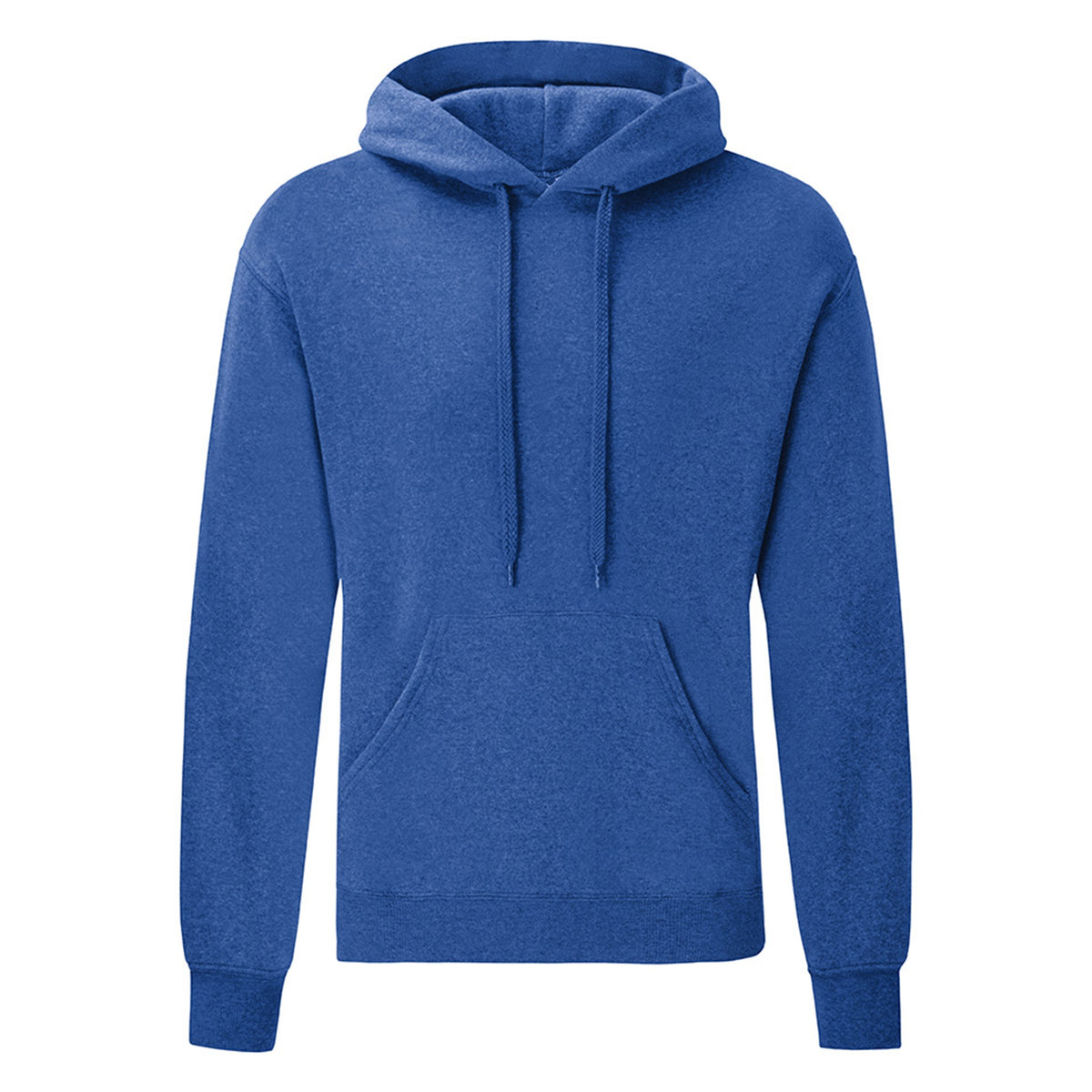 Tröja Fruit Of The Loom Klassisk Hooded Adult Royal Jaspeado
