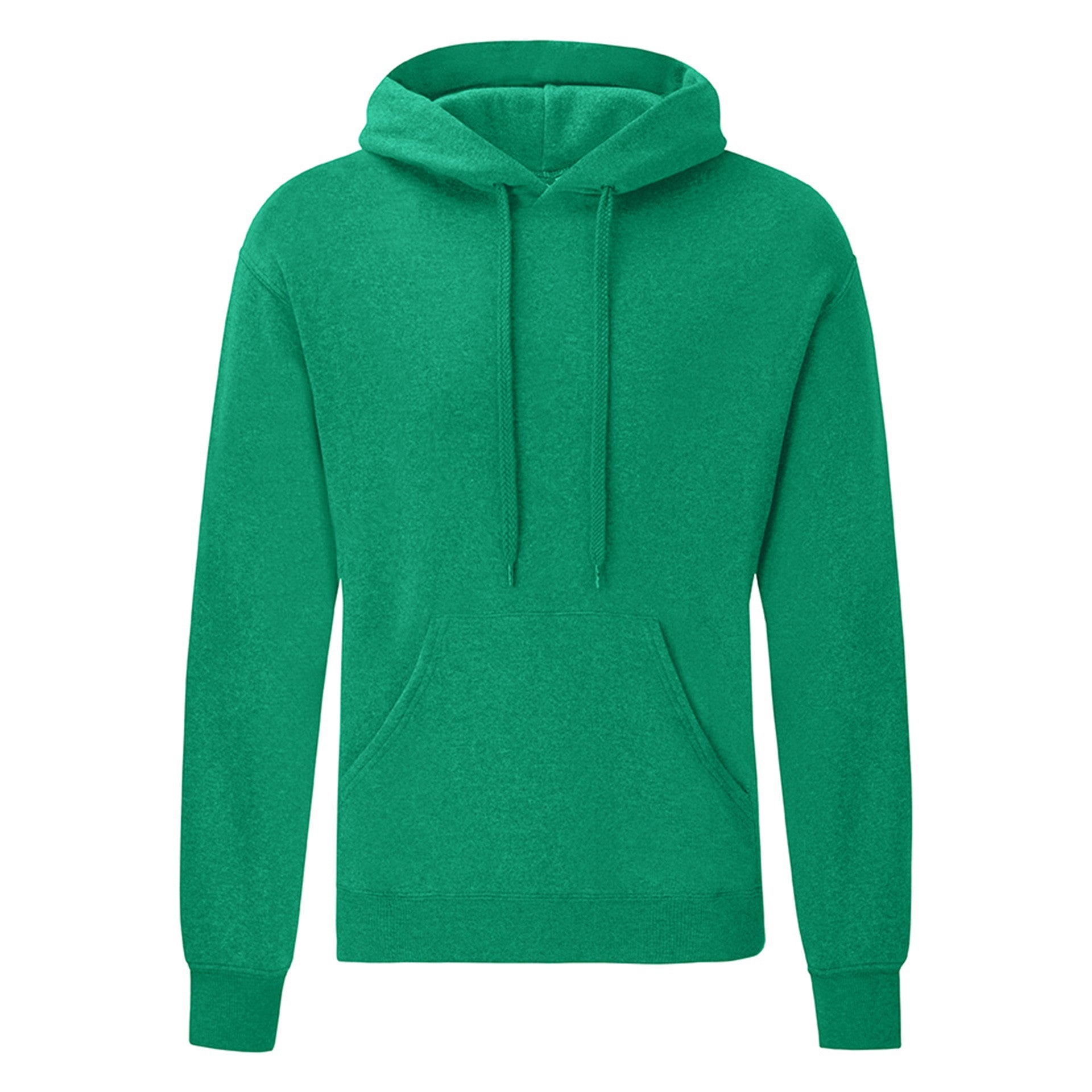 Mikina Fruit Of The Loom Classic Dospělý Verde Jaspeado s kapucí