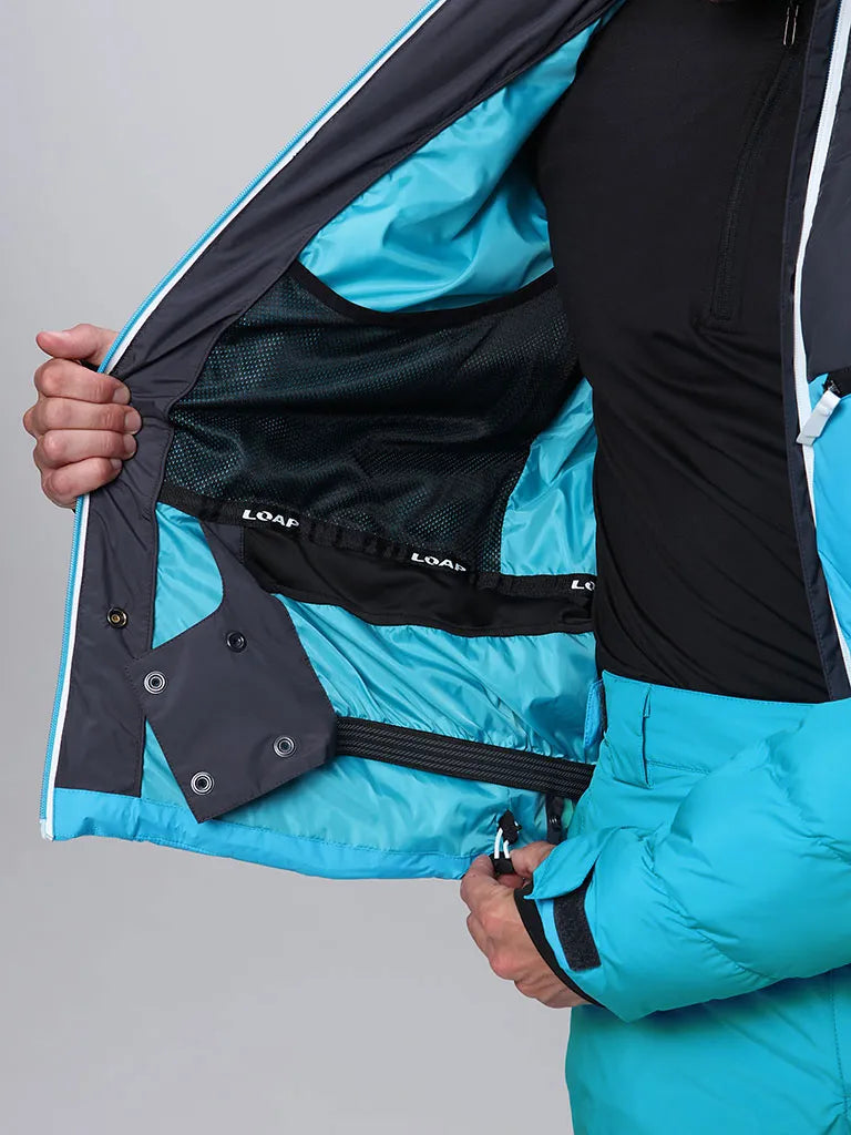 Herren-Skijacke Loap Oridior Blau