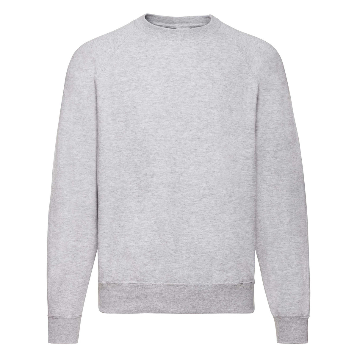 Sweatshirt Fruit Of The Loom Klassisk Raglan Adult Gris