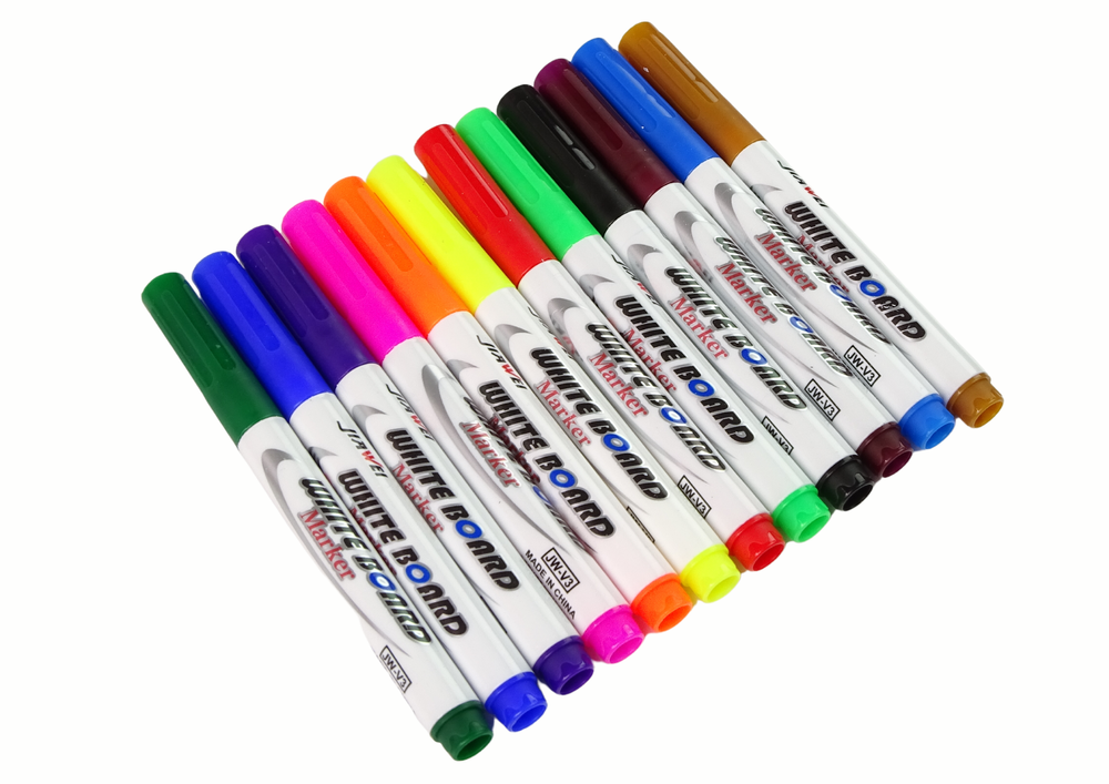 Magic Watercolour Markers 12 Colours For Painting On Water For Dry Erase Boards