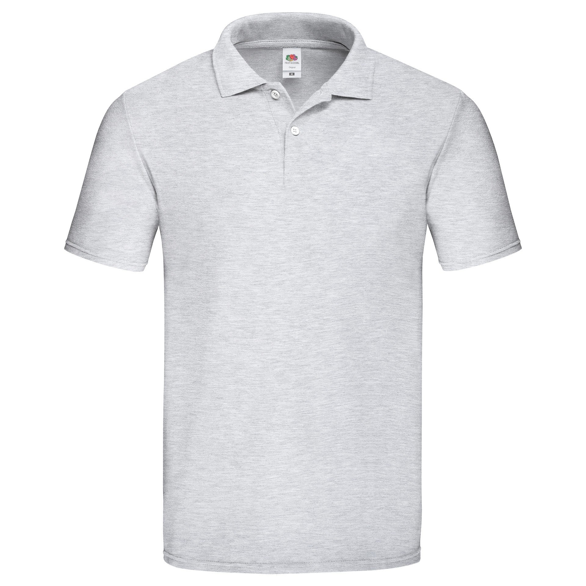 Oryginalna koszulka polo dla dorosłych Fruit Of The Loom w kolorze szarym